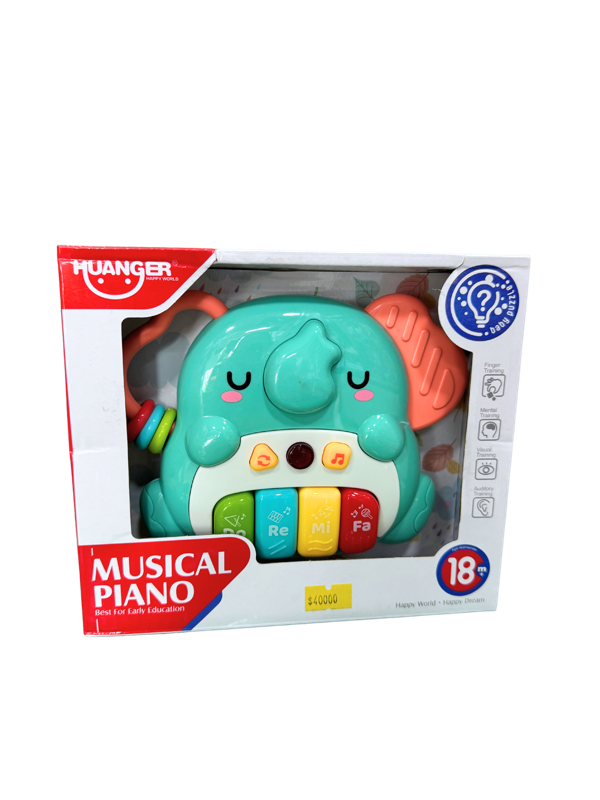 ELEFANTE CON PIANO